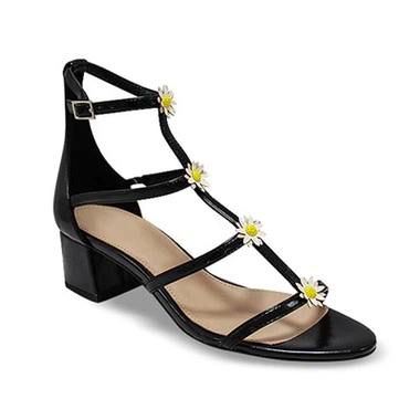 Ankle Straps Chunky Heel Gladiator Lady Sandals