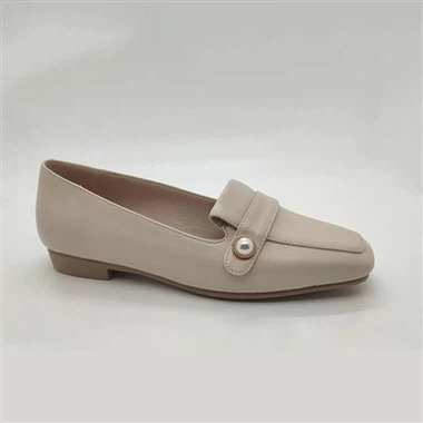 Leather Women Flat Shoe Loafers