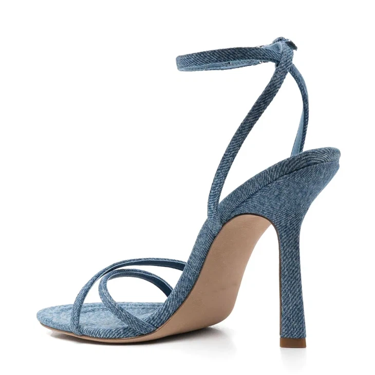 OEM&ODM ankle strap high heel sandals